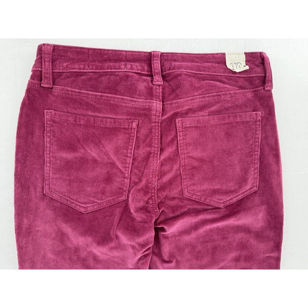 Cosmic Blue Love Jeans Women’s Size 27 Petite Corduroy Magenta Pink Skinny NWT​​ - Picture 9 of 16
